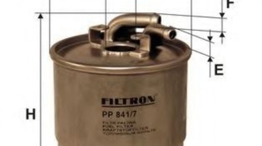 Filtru combustibil MERCEDES VITO / MIXTO caroserie (W639) (2003 - 2016) FILTRON PP841/7 piesa NOUA