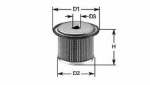 Filtru combustibil (MG097 CLEAN FILTERS) RENAULT