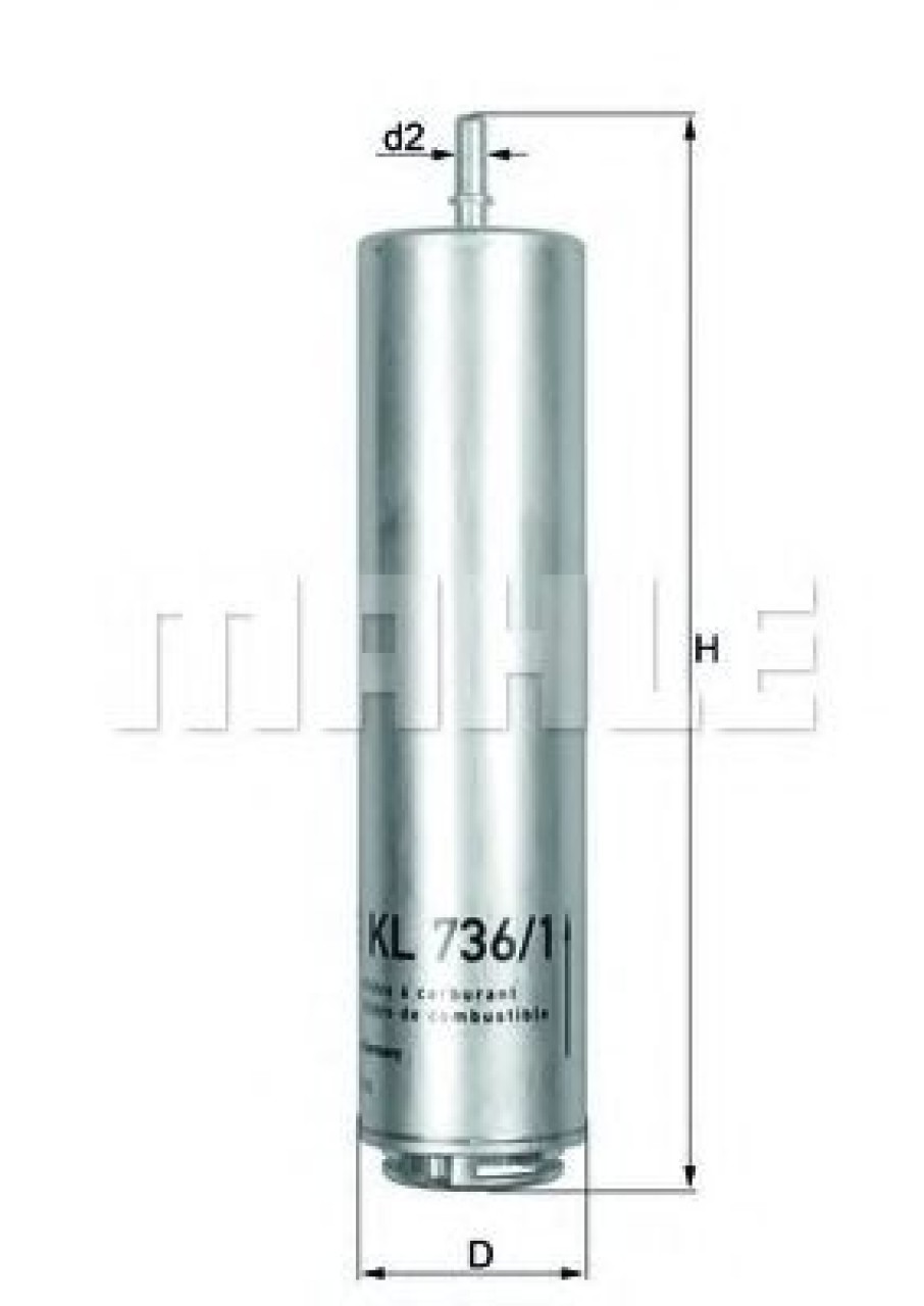 Filtru combustibil MINI MINI PACEMAN (R61) (2012 - 2016) KNECHT KL 736/1D piesa NOUA