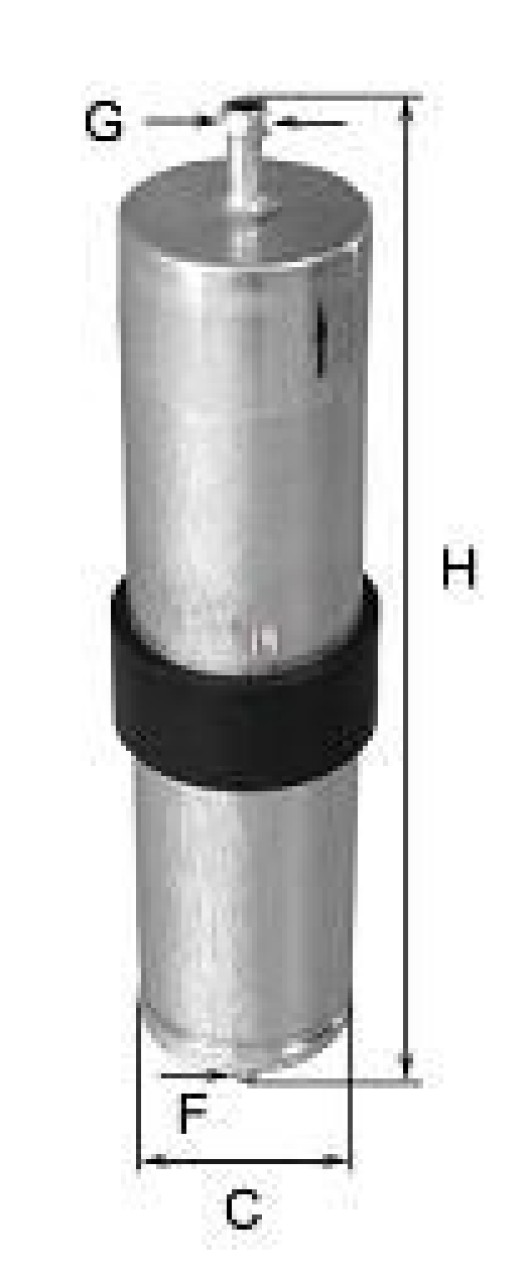 Filtru combustibil MINI MINI (R50, R53) (2001 - 2006) SOFIMA S 1838 B piesa NOUA