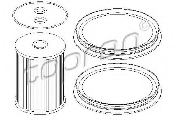 Filtru combustibil MINI MINI (R50, R53) (2001 - 2006) TOPRAN 501 431 piesa NOUA
