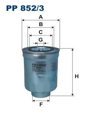 Filtru combustibil MITSUBISHI ASX (GA_W) (2010 - 2016) FILTRON PP852/3 piesa NOUA