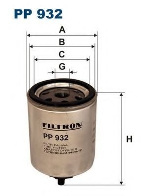 Filtru combustibil MITSUBISHI CARISMA limuzina (DA) (1996 - 2006) FILTRON PP932 piesa NOUA