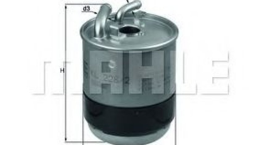 Filtru combustibil MITSUBISHI COLT VI (Z3, Z2) (2002 - 2012) KNECHT KL 228/2D piesa NOUA