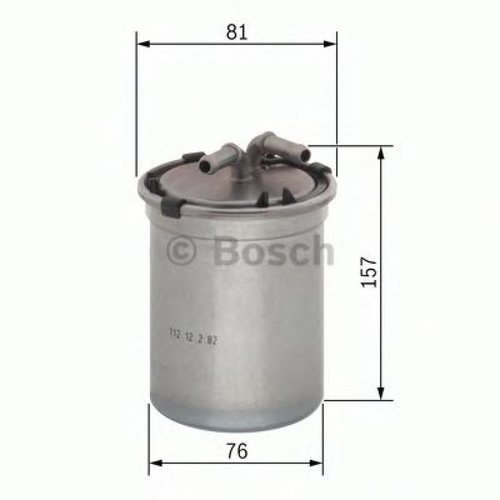 Filtru combustibil MITSUBISHI GRANDIS (NA) (2003 - 2016) BOSCH F 026 402 086 piesa NOUA