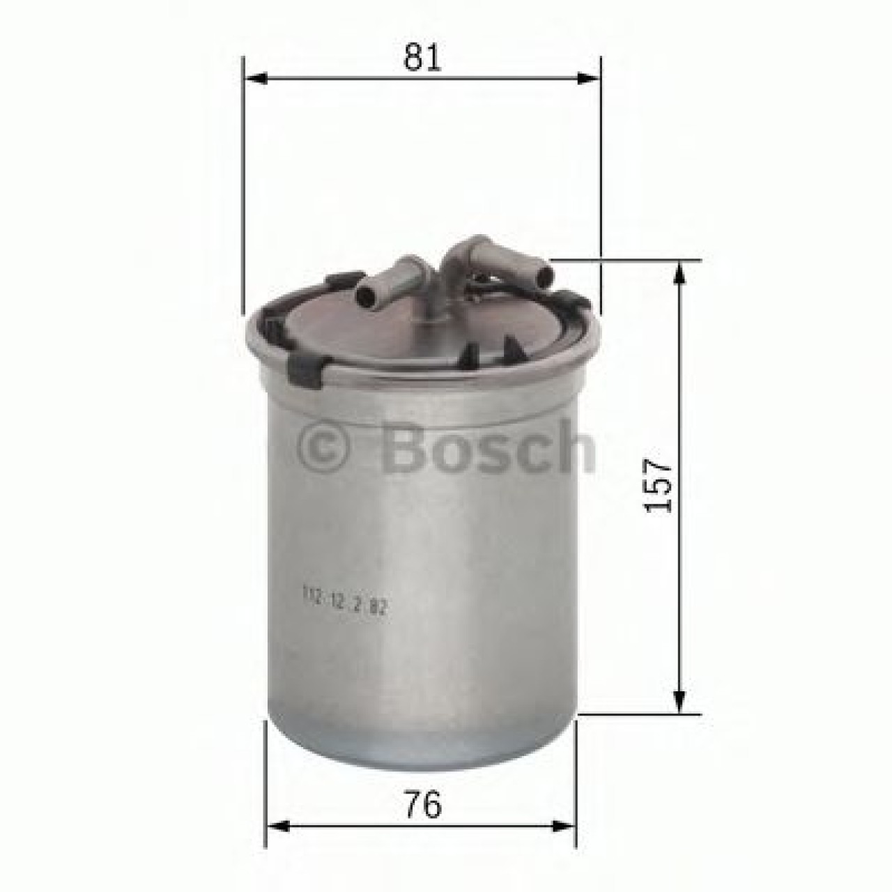 Filtru combustibil MITSUBISHI LANCER Sportback (CX) (2007 - 2016) BOSCH F 026 402 086 piesa NOUA