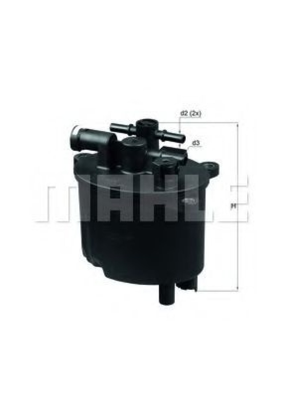 Filtru combustibil MITSUBISHI OUTLANDER II (CW) (2006 - 2012) MAHLE ORIGINAL KL 581 piesa NOUA