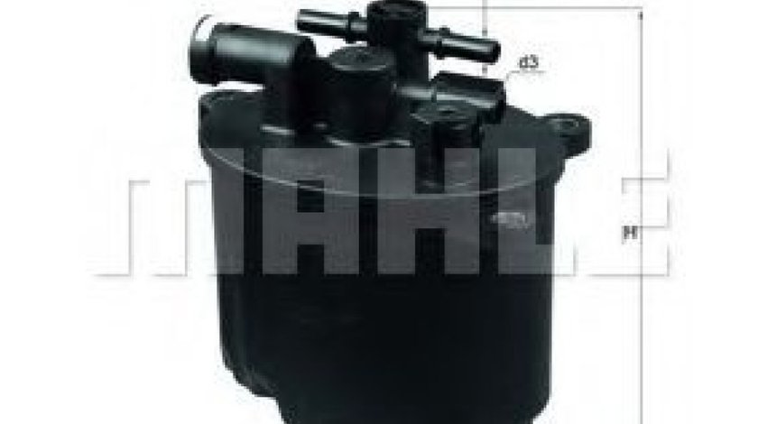 Filtru combustibil MITSUBISHI OUTLANDER II (CW) (2006 - 2012) MAHLE ORIGINAL KL 581 piesa NOUA