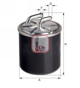 Filtru combustibil MITSUBISHI OUTLANDER II (CW) (2006 - 2012) SOFIMA S 4126 NR piesa NOUA