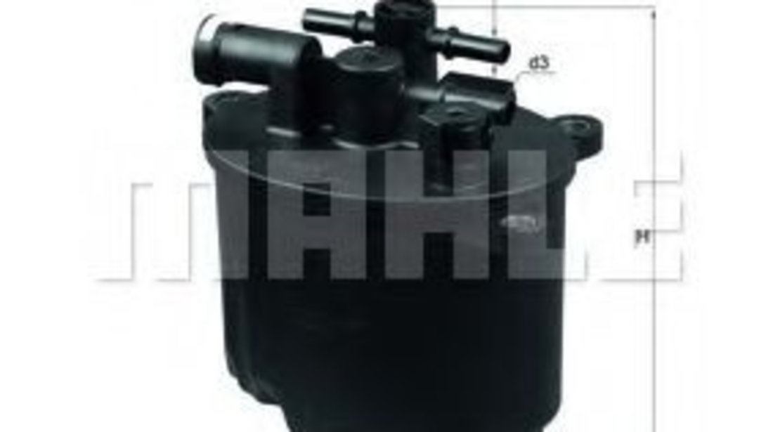 Filtru combustibil MITSUBISHI OUTLANDER II (CW) (2006 - 2012) KNECHT KL 581 piesa NOUA