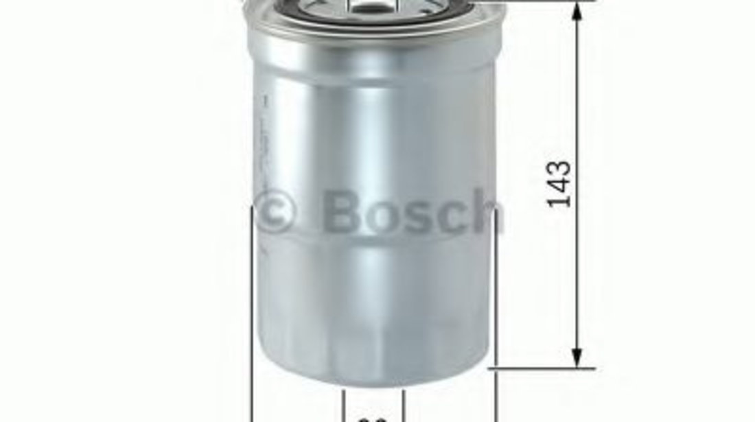 Filtru combustibil MITSUBISHI PAJERO III Canvas Top (V6_W, V7_W) (2000 - 2006) BOSCH 1 457 434 459 piesa NOUA