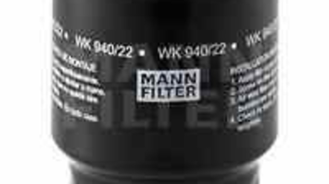 filtru combustibil NISSAN ATLEON MANN-FILTER WK 940/22