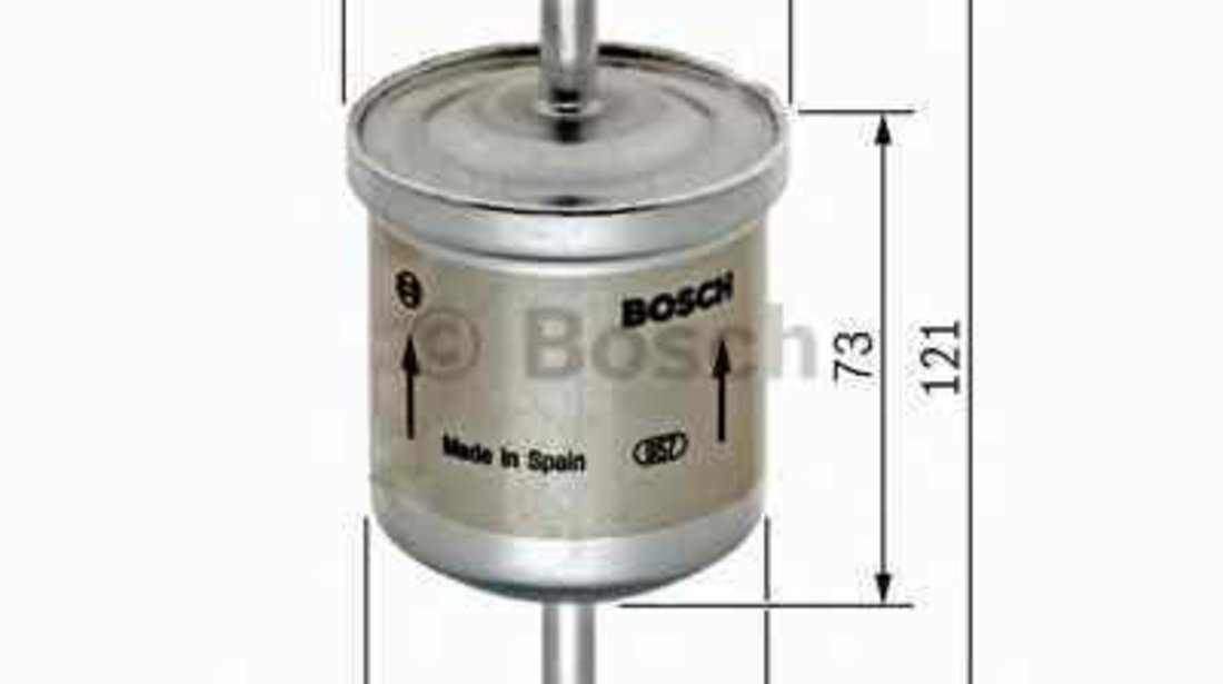 filtru combustibil NISSAN EXA cupe N12 BOSCH 0 450 905 326