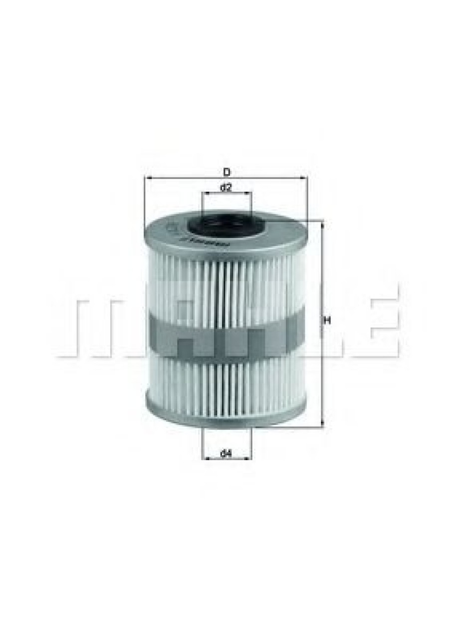 Filtru combustibil NISSAN INTERSTAR bus (X70) (2002 - 2016) MAHLE ORIGINAL KX 218D piesa NOUA