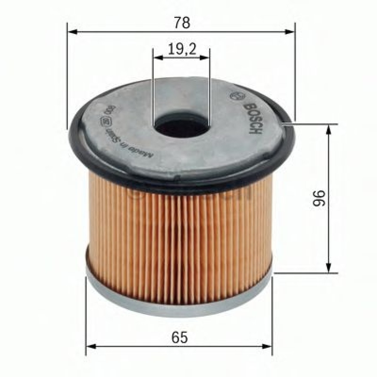 Filtru combustibil NISSAN INTERSTAR platou / sasiu (2003 - 2016) BOSCH 1 457 431 720 piesa NOUA