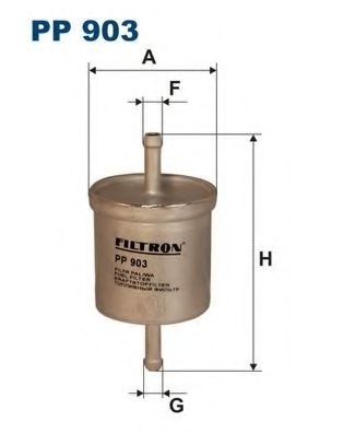 Filtru combustibil NISSAN PATHFINDER II (R50) (1995 - 2004) FILTRON PP903 piesa NOUA