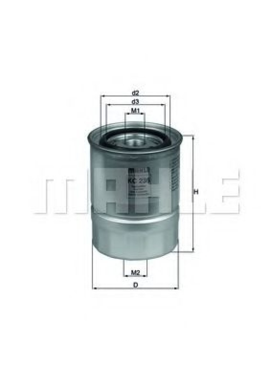 Filtru combustibil NISSAN PICK UP II (D21) (1985 - 1998) KNECHT KC 236 piesa NOUA