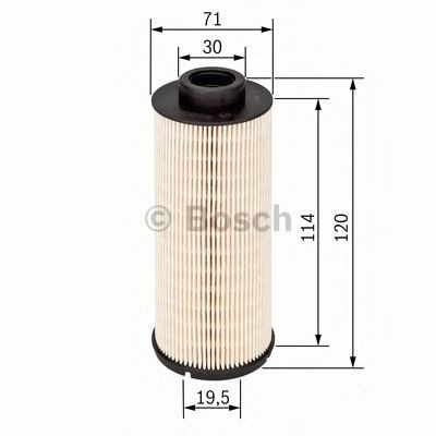 Filtru combustibil NISSAN PRIMASTAR platou / sasiu (2002 - 2006) BOSCH 1 457 431 724 piesa NOUA
