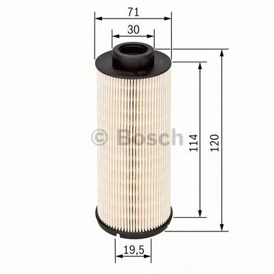 Filtru combustibil NISSAN PRIMASTAR platou / sasiu (2002 - 2006) BOSCH 1 457 431 724 piesa NOUA