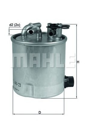Filtru combustibil NISSAN QASHQAI / QASHQAI +2 (J10, JJ10) (2007 - 2013) KNECHT KL 440/23 piesa NOUA