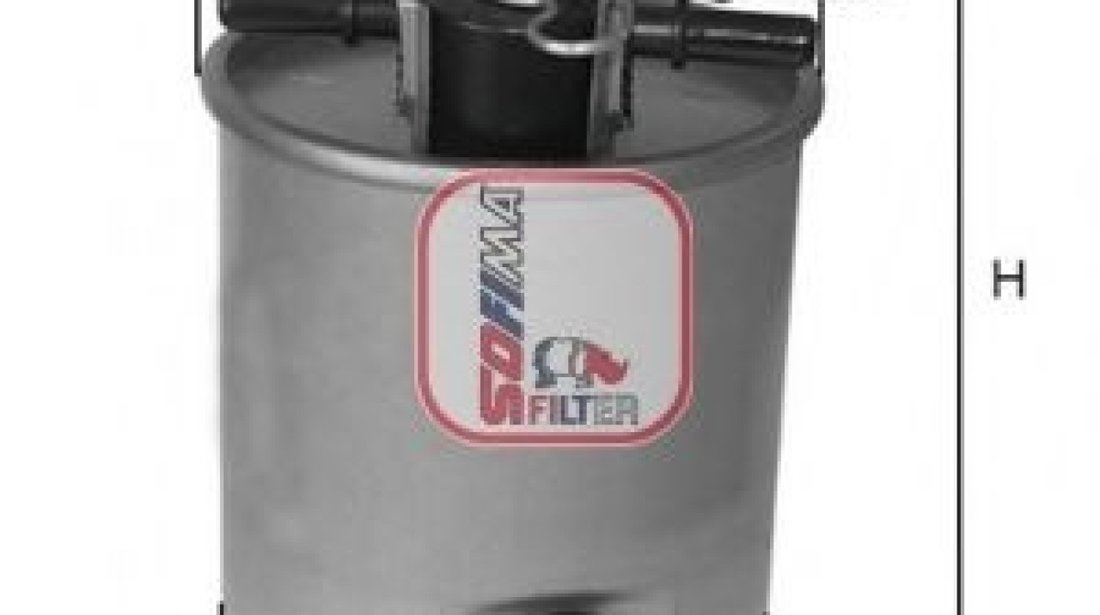 Filtru combustibil NISSAN QASHQAI / QASHQAI +2 (J10, JJ10) (2007 - 2013) SOFIMA S 4026 NR piesa NOUA
