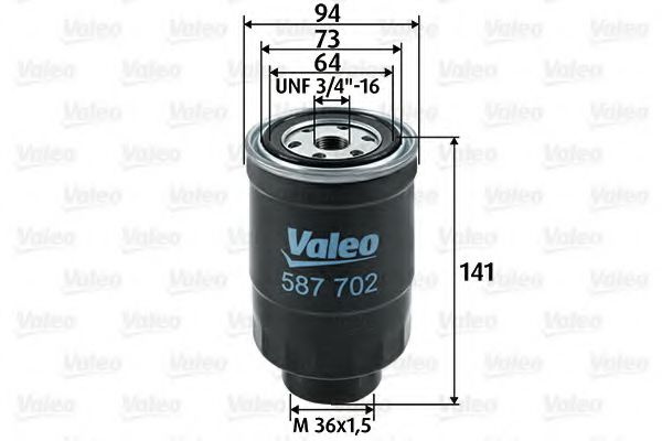 Filtru combustibil NISSAN TERRANO II (R20) (1992 - 2007) VALEO 587702 piesa NOUA