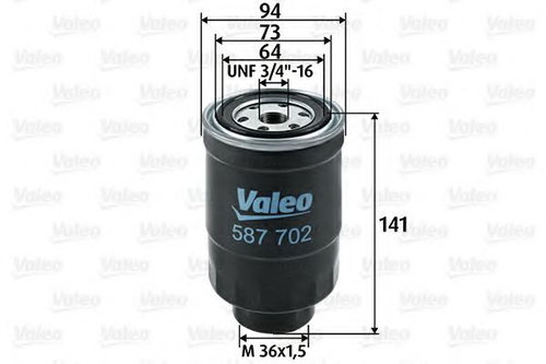 Filtru combustibil NISSAN TERRANO II (R20) (1992 - 2007) VALEO 587702 piesa NOUA