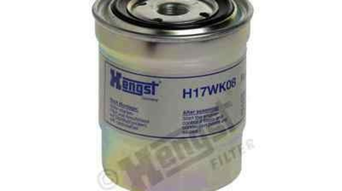 filtru combustibil NISSAN VANETTE CARGO caroserie (HC 23) HENGST FILTER H17WK08