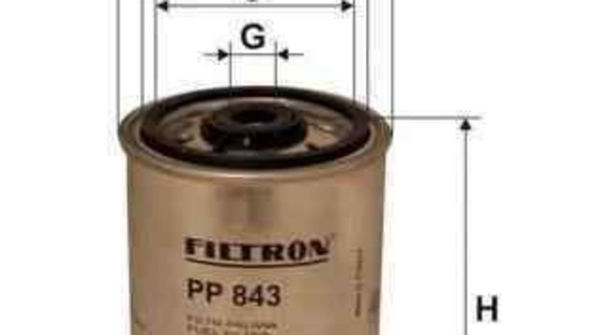 filtru combustibil OPEL ASCONA C (81_, 86_, 87_, 88_) FILTRON PP843