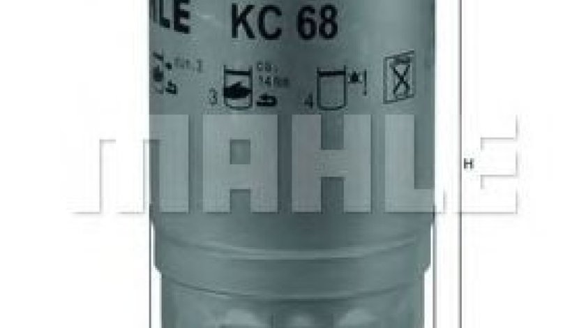 Filtru combustibil OPEL CORSA B (73, 78, 79) (1993 - 2002) MAHLE ORIGINAL KC 68 piesa NOUA