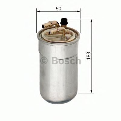 Filtru combustibil OPEL CORSA C (F08, F68) (2000 - 2009) BOSCH F 026 402 051 piesa NOUA