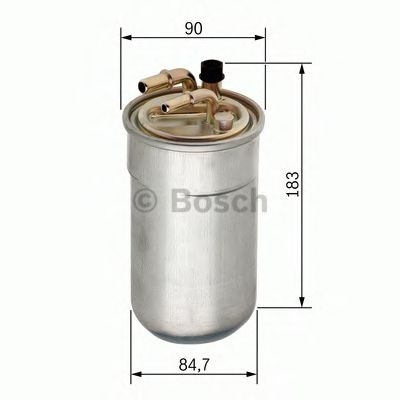 Filtru combustibil OPEL CORSA D (2006 - 2016) BOSCH 0 450 906 503 piesa NOUA