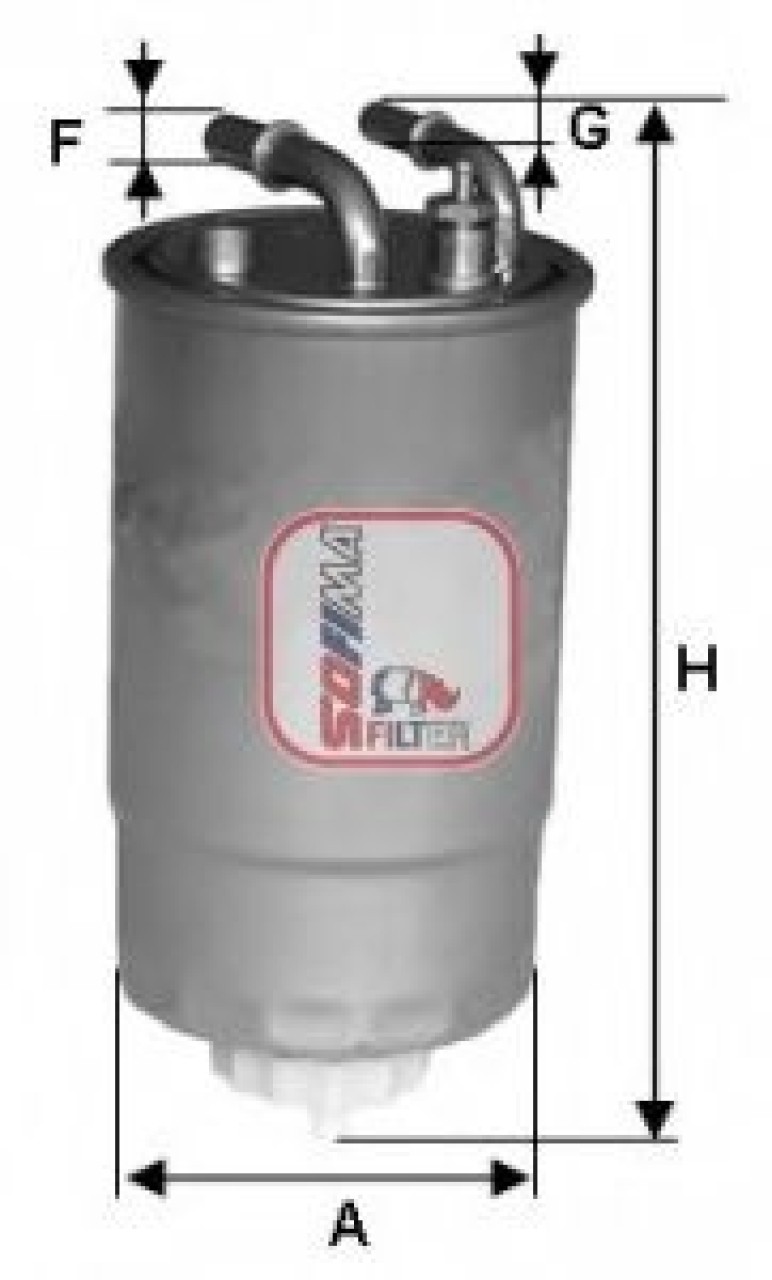 Filtru combustibil OPEL CORSA D (2006 - 2016) SOFIMA S 4099 NR piesa NOUA