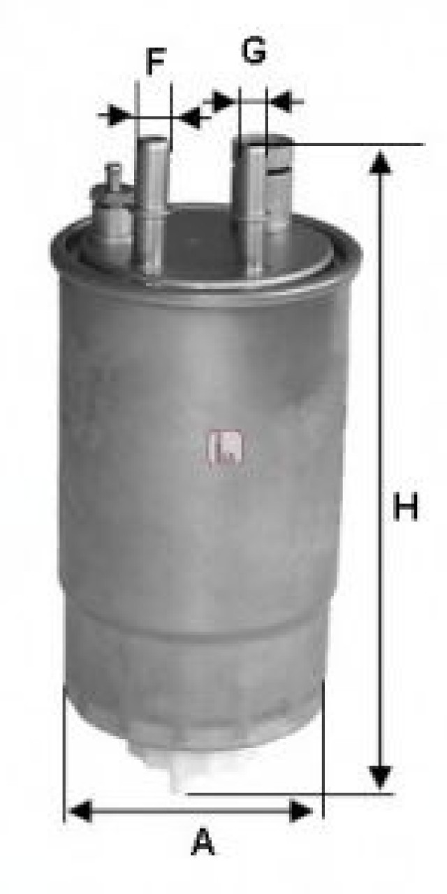 Filtru combustibil OPEL MERIVA (2003 - 2010) SOFIMA S 3ONE NR piesa NOUA
