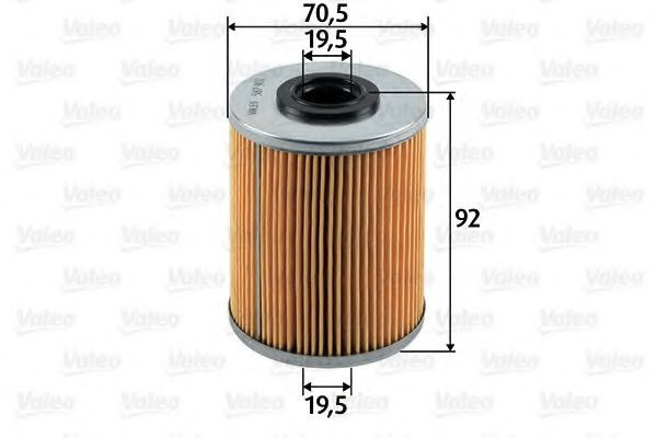 Filtru combustibil OPEL MERIVA (2003 - 2010) VALEO 587902 piesa NOUA