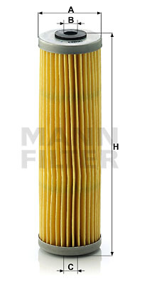 Filtru combustibil (P461 MANN-FILTER)