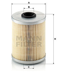 Filtru combustibil (P718X MANN-FILTER) NISSAN,OPEL,RENAULT,VAUXHALL
