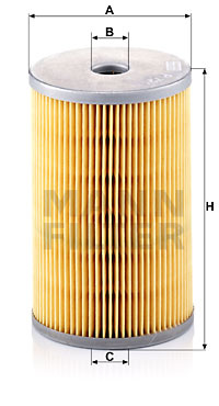 Filtru combustibil (P725X MANN-FILTER) ARO,Citroen,FSO,PEUGEOT,RENAULT