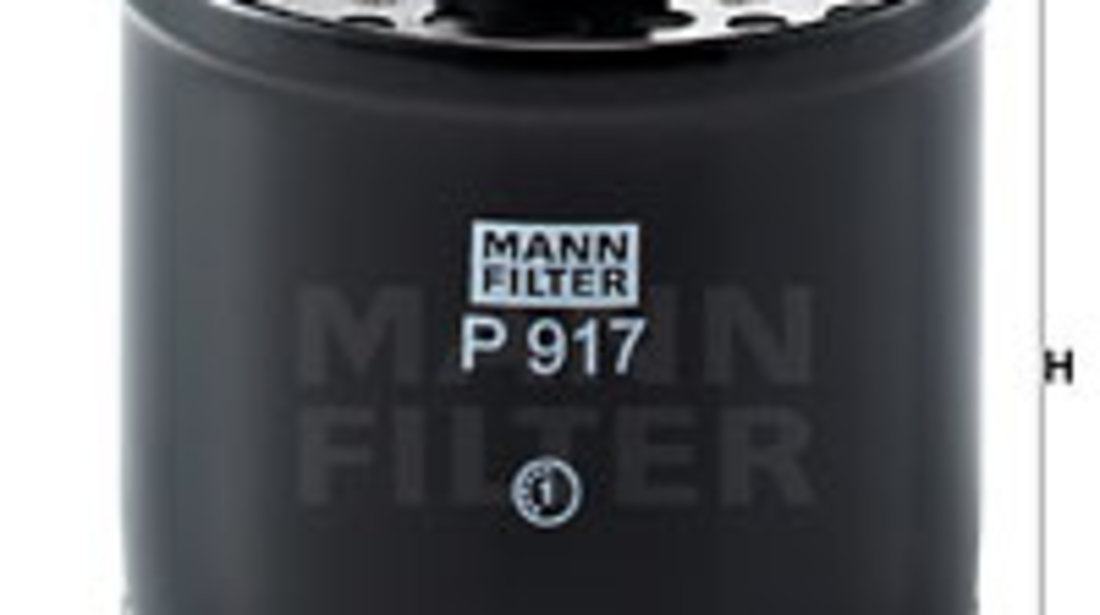 Filtru combustibil (P917X MANN-FILTER) AGRALE,ALFA ROMEO,ARO,AUDI,BASAK,BEDFORD,BMC,CARBODIES,CASE IH,CHEVROLET,Citroen,DACIA,DAEWOO,DAF,DEUTZ-FAHR,EBRO,FENDT,FIAT,FORD,INTERNATIONAL HARV.,IVECO,LADA,