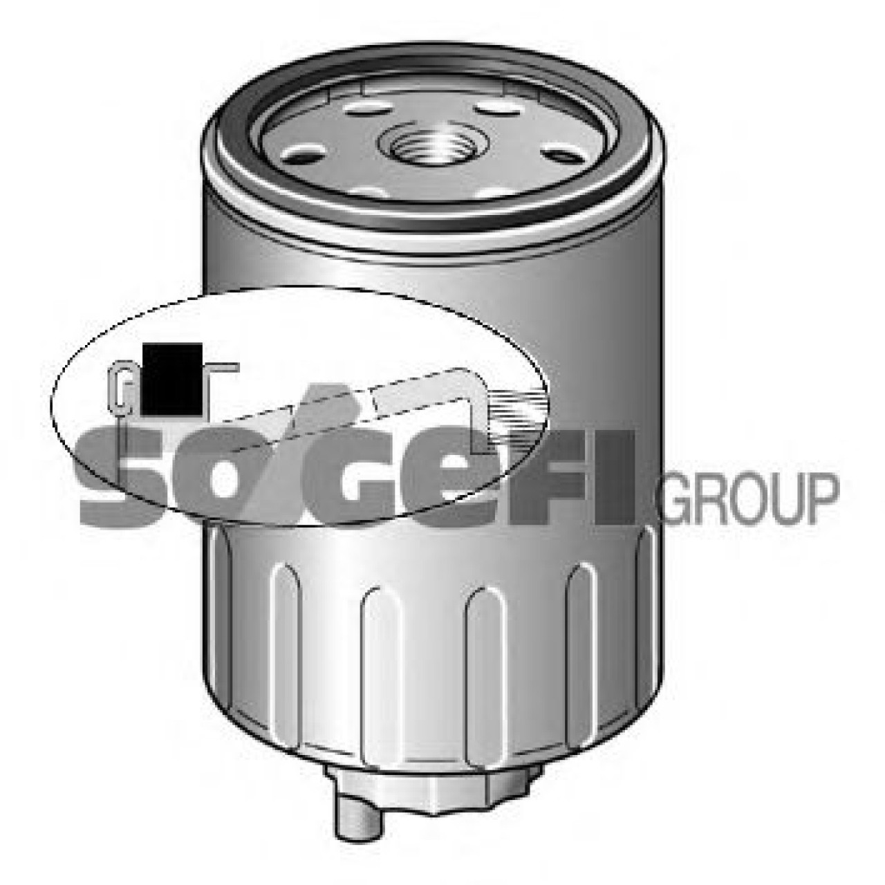 Filtru combustibil PEUGEOT 106 II (1) (1996 - 2016) PURFLUX CS449A piesa NOUA