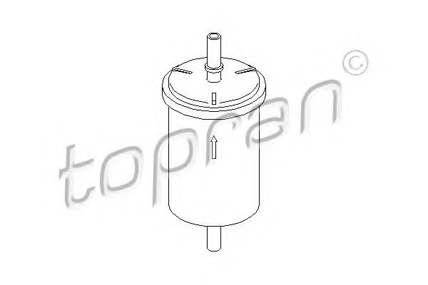 Filtru combustibil PEUGEOT 208 (2012 - 2016) TOPRAN 720 937 piesa NOUA