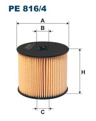 Filtru combustibil PEUGEOT 307 (3A/C) (2000 - 2016) FILTRON PE816/4 piesa NOUA