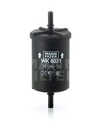 Filtru combustibil PEUGEOT 307 CC (3B) (2003 - 2016) MANN-FILTER WK 6031 piesa NOUA
