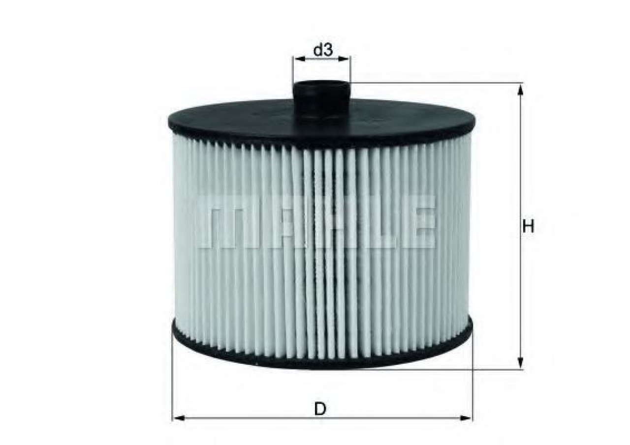 Filtru combustibil PEUGEOT 407 SW (6E) (2004 - 2016) MAHLE ORIGINAL KX 201D piesa NOUA