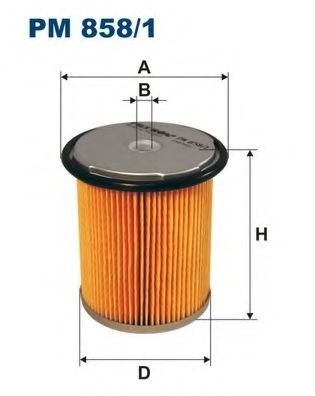 Filtru combustibil PEUGEOT 806 (221) (1994 - 2002) FILTRON PM858/1 piesa NOUA