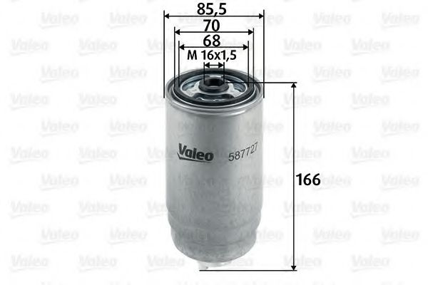 Filtru combustibil PEUGEOT BOXER bus (244, Z) (2001 - 2016) VALEO 587727 piesa NOUA