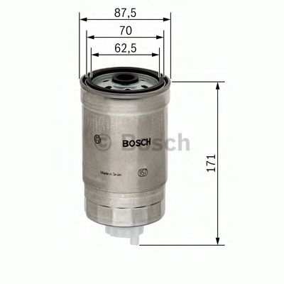 Filtru combustibil PEUGEOT BOXER caroserie (244) (2001 - 2016) BOSCH F 026 402 013 piesa NOUA