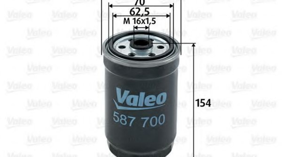 Filtru combustibil PEUGEOT BOXER platou / sasiu (ZCT) (1994 - 2002) VALEO 587700 piesa NOUA