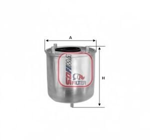 Filtru combustibil PEUGEOT EXPERT caroserie (VF3A, VF3U, VF3X) (2007 - 2016) SOFIMA S 4127 NR piesa ...