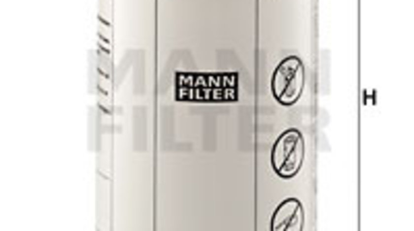 Filtru combustibil (PL4207X MANN-FILTER) MERCEDES-BENZ,SETRA,SISU